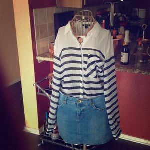 A Flirty Striped Tee🐯💋